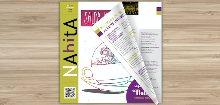 Portada de la revista Nahita interactiva